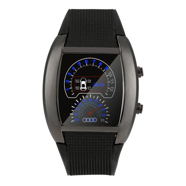 special dial stainless steel case silicone strap men's watch flash led digital wristwatch sports watches boy's love montre homme, Slivery;brown
special dial stainless steel case silicone strap men's watch flash led digital wristwatch sports watches boy's love montre homme, Slivery;brown
