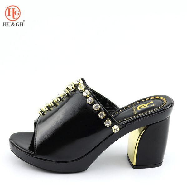 women party high heel sandals for african italy fashion shoes without bag set good quality peep toed sandals, Black
women party high heel sandals for african italy fashion shoes without bag set good quality peep toed sandals, Black