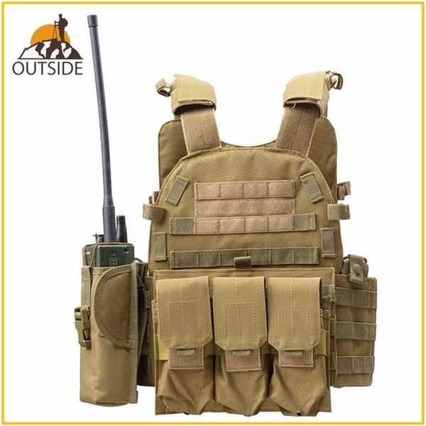 hunting tactical accessoris body armor jpc plate carrier vest ammo magazine chest rig paintball gear loading bear vests, Camo;black
hunting tactical accessoris body armor jpc plate carrier vest ammo magazine chest rig paintball gear loading bear vests, Camo;black