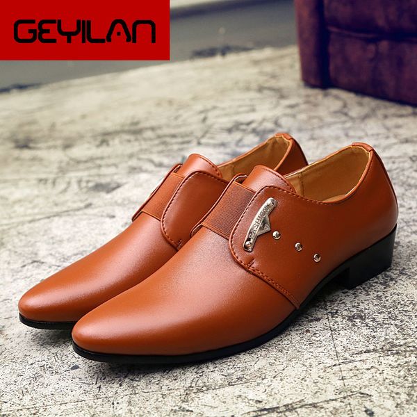 new fashion formal men peas shoes breathable business dress shoes genuine leather casual oxfords pointed leather shoes %3515 t200325, Black
new fashion formal men peas shoes breathable business dress shoes genuine leather casual oxfords pointed leather shoes %3515 t200325, Black