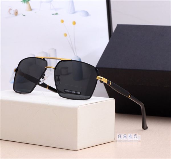 luxury sunglasses 8845 mens designer glasses fashion polarized blue lens driving sunglasses vacation travel essential new style 4 colors, White;black
luxury sunglasses 8845 mens designer glasses fashion polarized blue lens driving sunglasses vacation travel essential new style 4 colors, White;black