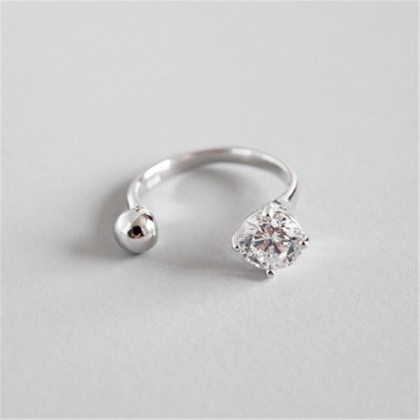 sterling silver 925 jewelry new fashion zircon open statement rings for women wedding band adjustable female ring, Black
sterling silver 925 jewelry new fashion zircon open statement rings for women wedding band adjustable female ring, Black