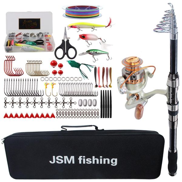 spinning fishing rod combo tools kit spinning fishing rod reel set with line lures hooks bag tools
spinning fishing rod combo tools kit spinning fishing rod reel set with line lures hooks bag tools