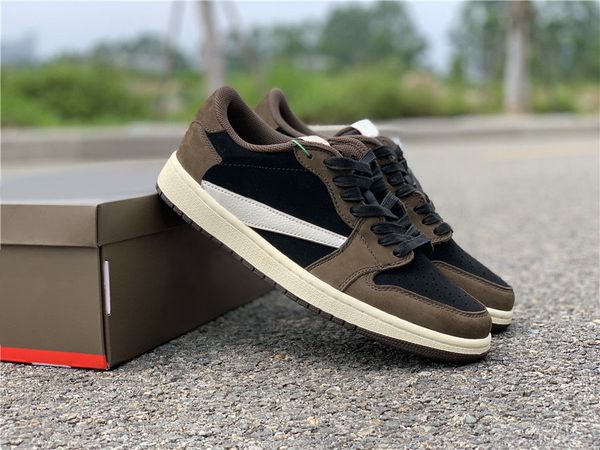 2019 1 High OG Travis Scotts x Cactus Jack Suede Dark Mocha TS SP 3M Original Basketball Shoes Men Women 1s Sneakers
2019 1 High OG Travis Scotts x Cactus Jack Suede Dark Mocha TS SP 3M Original Basketball Shoes Men Women 1s Sneakers