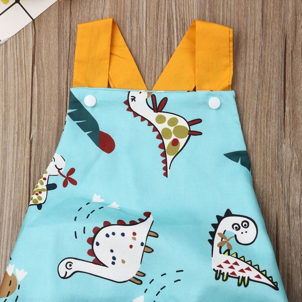 2019 baby summer clothing 0-3y toddler baby boy girl cute bodysuit sleeveless cartoon dinosuar print jumpsuit outfits sunsuit, White
2019 baby summer clothing 0-3y toddler baby boy girl cute bodysuit sleeveless cartoon dinosuar print jumpsuit outfits sunsuit, White