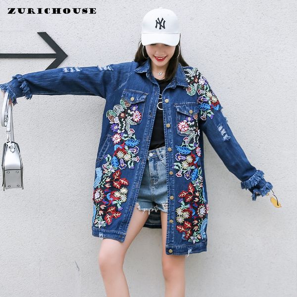 zurichouse spring jeans coat women long fashion flower embroidery denim windbreaker 2020 streetwear ripped hooles tassel trench, Tan;black
zurichouse spring jeans coat women long fashion flower embroidery denim windbreaker 2020 streetwear ripped hooles tassel trench, Tan;black