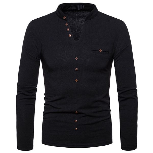 2018 новый стиль моды для мужчин осень зима теплая slim fit v шеи футболка с длинным рукавом кнопка зима теплая топы, White;black
2018 новый стиль моды для мужчин осень зима теплая slim fit v шеи футболка с длинным рукавом кнопка зима теплая топы, White;black