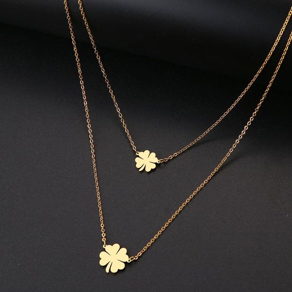 dotifi for women double lucky clover cross necklace stainless steel gold and silver jewelry giftt123-t128
dotifi for women double lucky clover cross necklace stainless steel gold and silver jewelry giftt123-t128