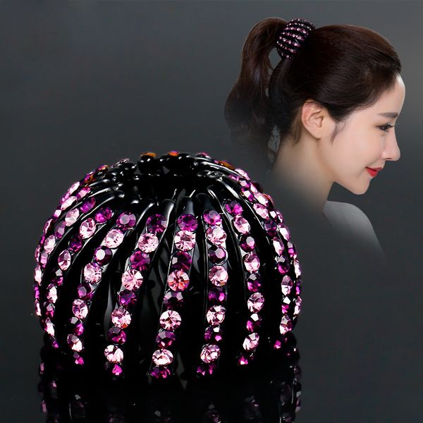 korean fashion bird nest plastic hairband expanding tail hair claws bun holders donut gum for girls hair accessories for women, White;golden
korean fashion bird nest plastic hairband expanding tail hair claws bun holders donut gum for girls hair accessories for women, White;golden