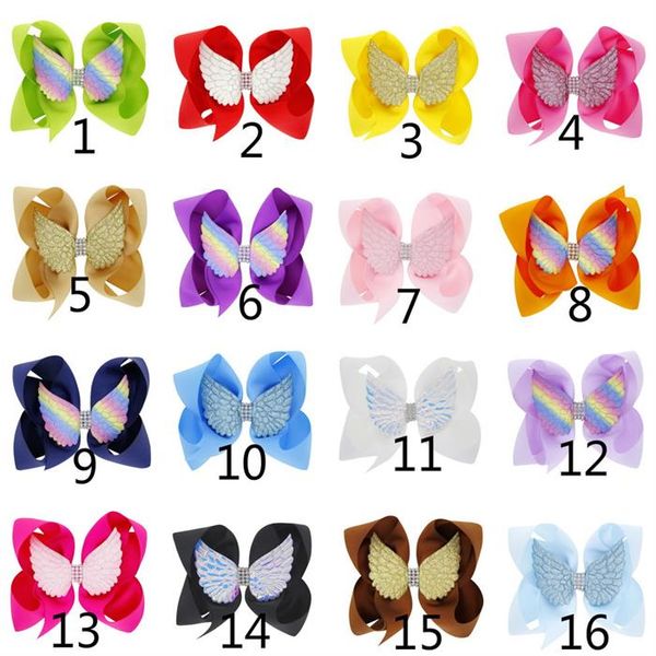 wholesale baby girl hair clip children angel wing bow hairpins girl 6 inch clip 16 colors baby accessories hc146, Slivery;white
wholesale baby girl hair clip children angel wing bow hairpins girl 6 inch clip 16 colors baby accessories hc146, Slivery;white