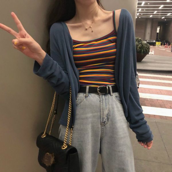 wholesale 2019 new spring summer autumn selling women's fashion casual sunscreen cardigan mpkm740, Black;brown
wholesale 2019 new spring summer autumn selling women's fashion casual sunscreen cardigan mpkm740, Black;brown