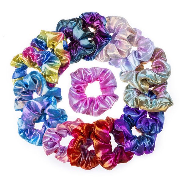 women laser double color elastic hair bands gradient ponytail holder rope scrunchies tie hair hairbands girls flower headband e22609, Slivery;white
women laser double color elastic hair bands gradient ponytail holder rope scrunchies tie hair hairbands girls flower headband e22609, Slivery;white