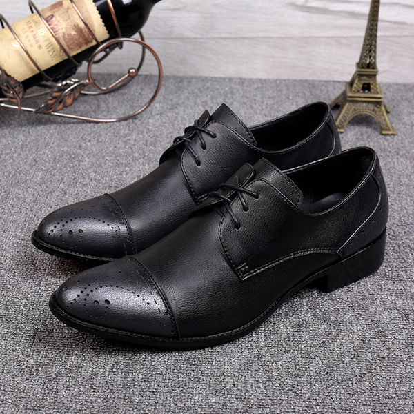 2019 men leather shoes business dress suit shoes men bullock leather black lace up wedding mens
2019 men leather shoes business dress suit shoes men bullock leather black lace up wedding mens