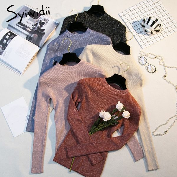 women's sweaters syiwidii winter clothes women korean sweater fashion 2021 pullovers stretch knitted o-neck solid girls knit autumn, White;black
women's sweaters syiwidii winter clothes women korean sweater fashion 2021 pullovers stretch knitted o-neck solid girls knit autumn, White;black