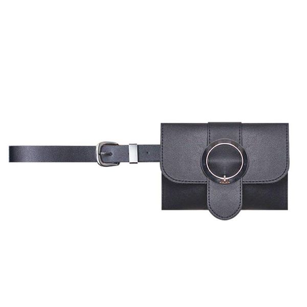 women round buckle leather fanny pack,removable round buckle belt with mini purse travel cell phone bag
women round buckle leather fanny pack,removable round buckle belt with mini purse travel cell phone bag