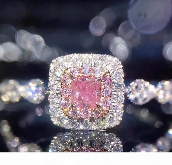 victoria wieck luxury jewelry 925 sterling silver princess cut pink sapphire cz diamond zirconia wedding women engagement band ring sz 5-10, Slivery;golden
victoria wieck luxury jewelry 925 sterling silver princess cut pink sapphire cz diamond zirconia wedding women engagement band ring sz 5-10, Slivery;golden