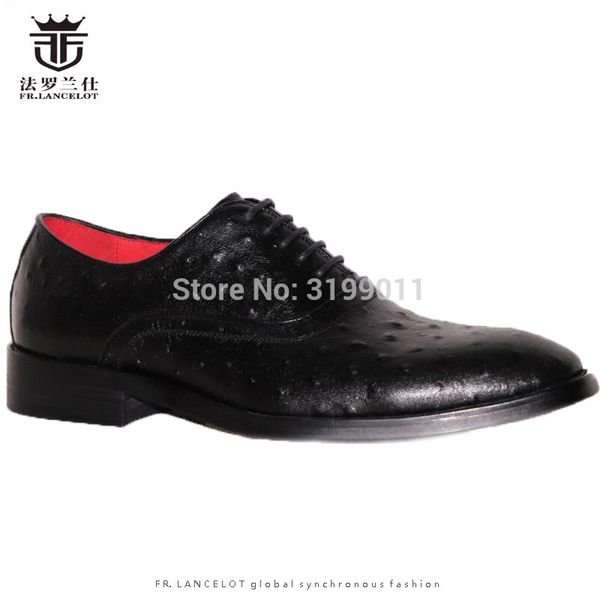 2019 fr.lancelot men ostrich pattern leather shoes fashion men business leather shoes wedding party point toe flats, Black
2019 fr.lancelot men ostrich pattern leather shoes fashion men business leather shoes wedding party point toe flats, Black