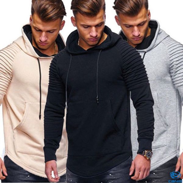 fashion men long sleeve hooded hoodie coat outwear sweater fit jumper pullover, Black
fashion men long sleeve hooded hoodie coat outwear sweater fit jumper pullover, Black