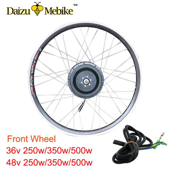 

36v 48v 250w 350w 500w ebike kit electric bike conversion kit motor wheel 20"26"700c brushless gear hub e-bike motor front wheel