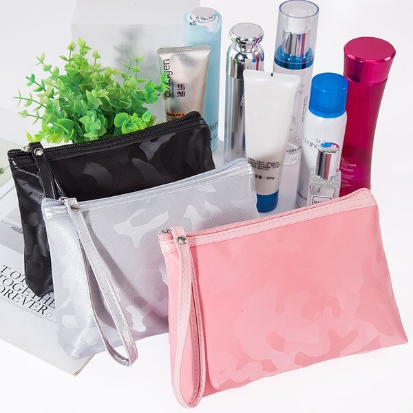 portable waterproof cosmetic bag ladies camouflage print travel storage bag portable pu zipper makeup wash
portable waterproof cosmetic bag ladies camouflage print travel storage bag portable pu zipper makeup wash