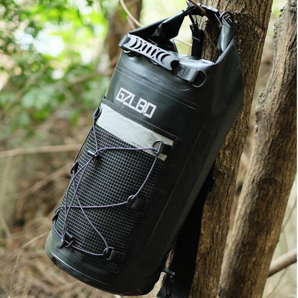 waterproof dry bag roll sack with mesh front pocket for kayaking, canoeing, boating, fishing, rafting and camping black bag
waterproof dry bag roll sack with mesh front pocket for kayaking, canoeing, boating, fishing, rafting and camping black bag