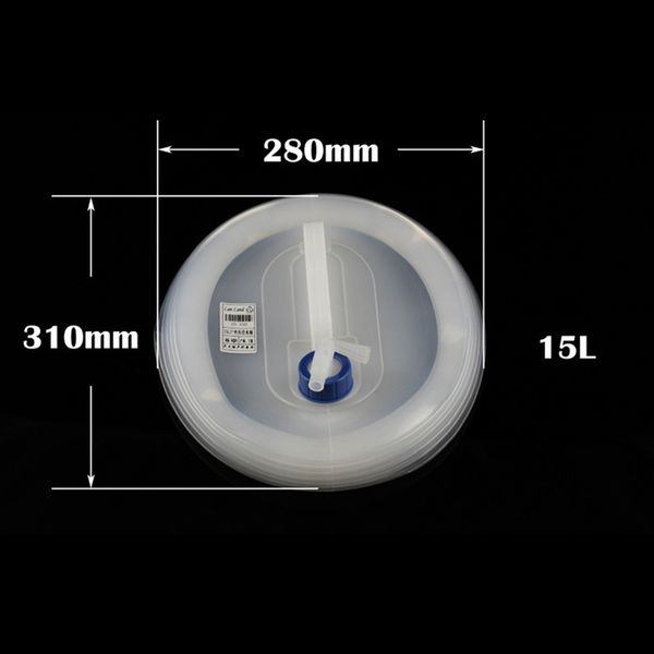 collapsible water bucket with tap transparent water kettle car water carrier container for hiking camping traveling
collapsible water bucket with tap transparent water kettle car water carrier container for hiking camping traveling