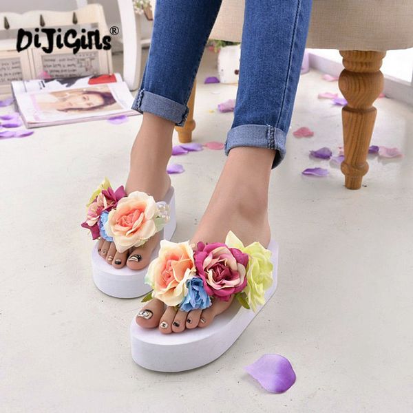 new women sandals fashion flower summer sandals wedges flip flops platform slippers shoes slippers zapatillas chinelo sandalia, Black
new women sandals fashion flower summer sandals wedges flip flops platform slippers shoes slippers zapatillas chinelo sandalia, Black