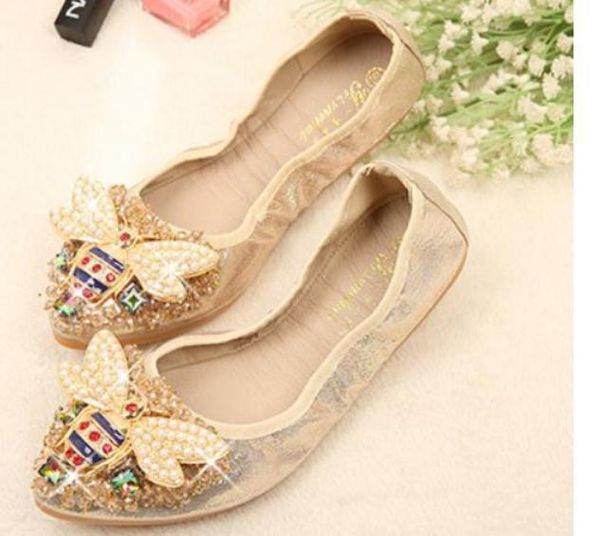 women's shoes in spring and autumn flat bottom pointed end water drill@qwer603, Black
women's shoes in spring and autumn flat bottom pointed end water drill@qwer603, Black