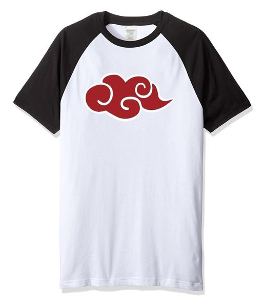 new japanese anime naruto akatsuki red cloud 2019 summer men's t-shirts brand clothing harajuku raglan t shirt men tees kpop, White;black
new japanese anime naruto akatsuki red cloud 2019 summer men's t-shirts brand clothing harajuku raglan t shirt men tees kpop, White;black