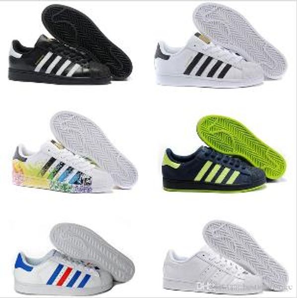 2016 super star white hologram iridescent junior superstars 80s pride womens mens trainers superstar casual shoes size 36-45, Black
2016 super star white hologram iridescent junior superstars 80s pride womens mens trainers superstar casual shoes size 36-45, Black