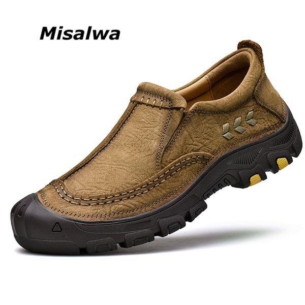 misalwa men loafers genuine cow leather outdoor anti-skid father shoes anti-collision mens shoes casual size 45 46 t200610, Black
misalwa men loafers genuine cow leather outdoor anti-skid father shoes anti-collision mens shoes casual size 45 46 t200610, Black