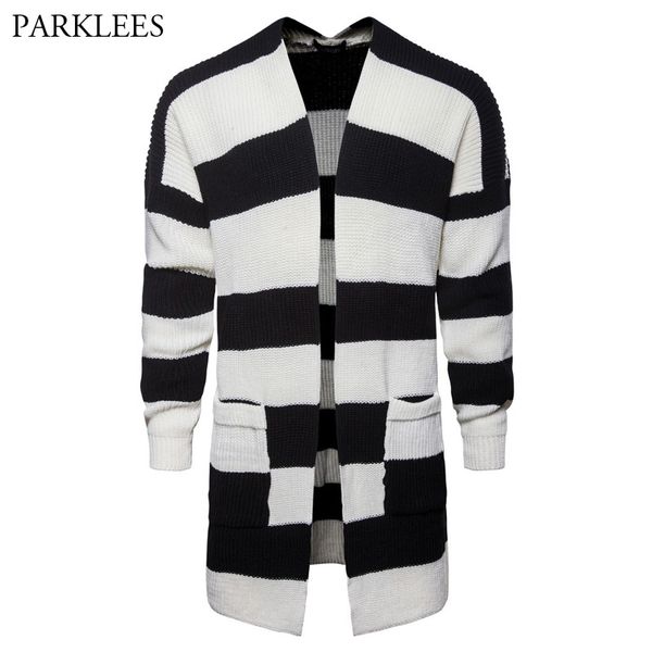 striped long cardigan men 2018 autumn mens knitted sweater long sleeve winter stand collar pull homme warm men sweaters sueter, White;black
striped long cardigan men 2018 autumn mens knitted sweater long sleeve winter stand collar pull homme warm men sweaters sueter, White;black