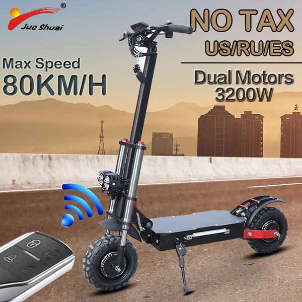 11in электрический самокат offroad 60v двойной мотор 3200w 80км / ч кик high speed e scooter электрический ховерборда взрослые patinete
11in электрический самокат offroad 60v двойной мотор 3200w 80км / ч кик high speed e scooter электрический ховерборда взрослые patinete