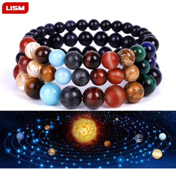 natural crystal stone beads bracelet universe eight plants galaxy solar system bracelets for men or women dropship, Black
natural crystal stone beads bracelet universe eight plants galaxy solar system bracelets for men or women dropship, Black