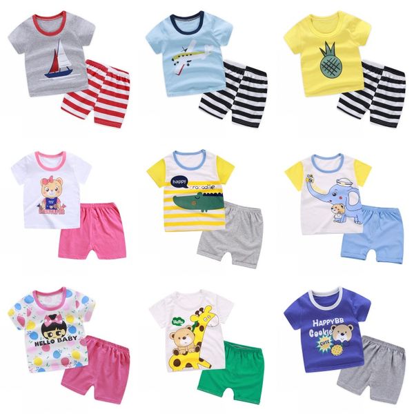 toddler summer costume set summer baby short sleeve + shorts clothing set infant cartoon clothes suits, White
toddler summer costume set summer baby short sleeve + shorts clothing set infant cartoon clothes suits, White