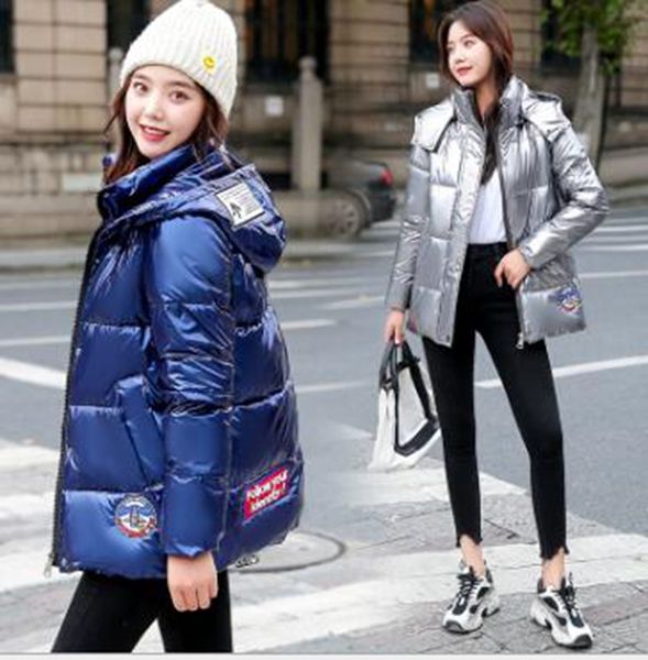 wholesale bright down cotton padded coat women's short winter coat new bakery fashion padded jacket, Black
wholesale bright down cotton padded coat women's short winter coat new bakery fashion padded jacket, Black