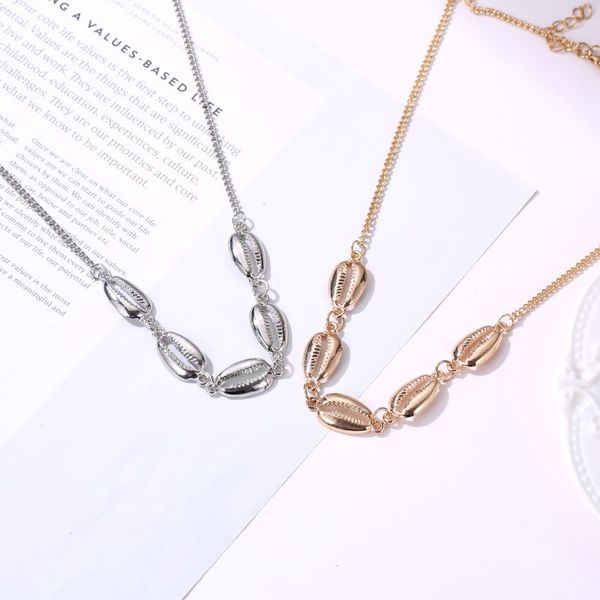 creative necklace female shell necklaces pendant ladies jewellery lady jewelry silver color trendy alloy collier
creative necklace female shell necklaces pendant ladies jewellery lady jewelry silver color trendy alloy collier