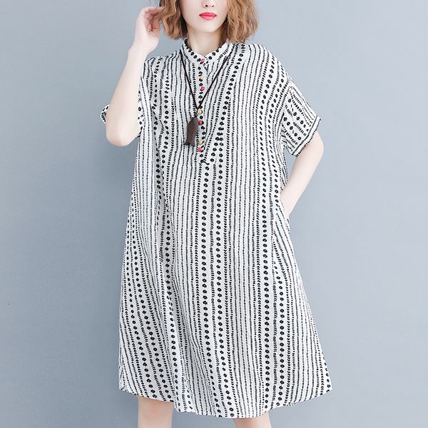 2020 new arrive summer maternity dress woman casual striped large size dresses pregnant woman clothing md-02370, White
2020 new arrive summer maternity dress woman casual striped large size dresses pregnant woman clothing md-02370, White