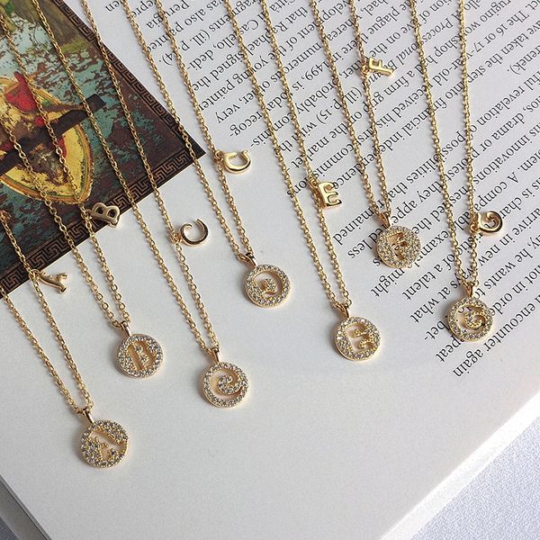 2020 original design jewelry s925 sterling silver european and american style alphabet necklace creative alphabet pinyin