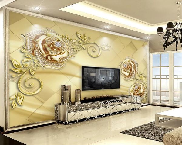 custom luxury 3d обои роскошный золотой цветок ювелирные изделия тв фоне стены атмосферный интерьера обои
custom luxury 3d обои роскошный золотой цветок ювелирные изделия тв фоне стены атмосферный интерьера обои