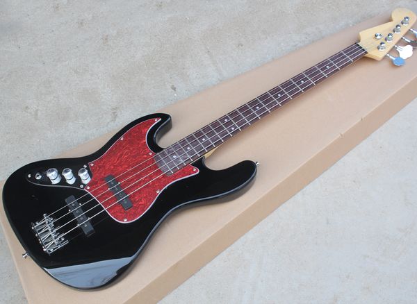 left handed black 4 strings electric jazz bass with red pearl pickguard,rosewod fretboard,can be customized as request
left handed black 4 strings electric jazz bass with red pearl pickguard,rosewod fretboard,can be customized as request