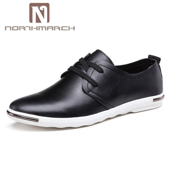 northmarch new fashion leather casual men shoes round toe comfortable breathable office men dress shoes sapato masculino couro, Black
northmarch new fashion leather casual men shoes round toe comfortable breathable office men dress shoes sapato masculino couro, Black