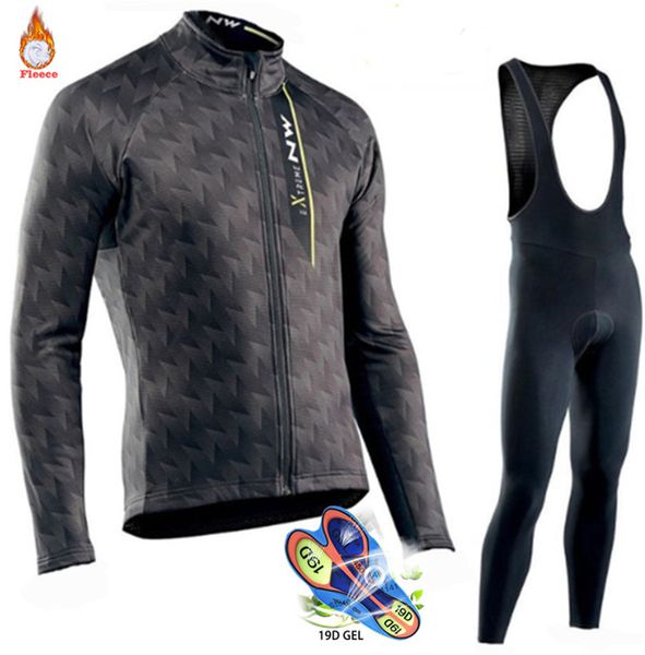nw brand winter thermal fleece cycling jersey set 2019 racing bike cycling suit mountian bicycle clothing ropa ciclismo, Black;blue
nw brand winter thermal fleece cycling jersey set 2019 racing bike cycling suit mountian bicycle clothing ropa ciclismo, Black;blue