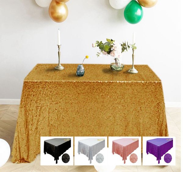 48inx72in dark gold sequin tablecloth rectangle style for wedding/party/banquet wedding tablecloth decoration
48inx72in dark gold sequin tablecloth rectangle style for wedding/party/banquet wedding tablecloth decoration
