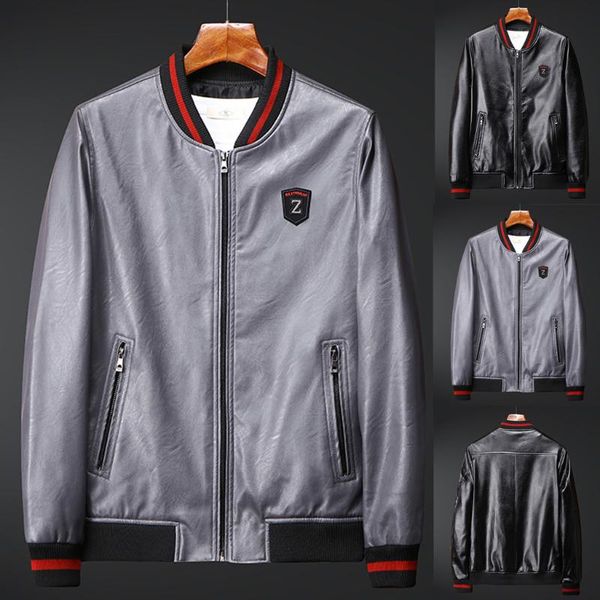 mens casual jackets coats men's autumn casual fashion jackets mens zipper patchwork thin imitation leather jacket coat jaqueta, Black;brown
mens casual jackets coats men's autumn casual fashion jackets mens zipper patchwork thin imitation leather jacket coat jaqueta, Black;brown
