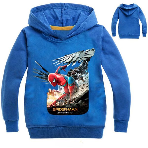 boys girls spider-man kids cotton sweatshirts hoodie pullover children's long sleeve t-shirt tee spring autumn casual clothing, Black
boys girls spider-man kids cotton sweatshirts hoodie pullover children's long sleeve t-shirt tee spring autumn casual clothing, Black