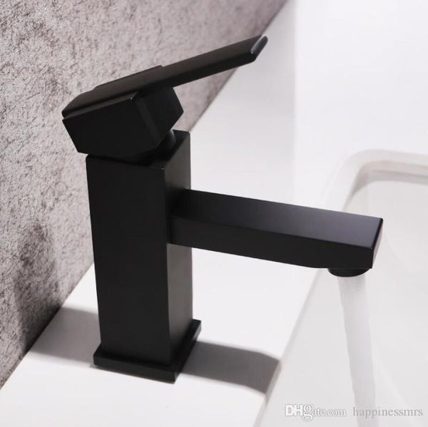 bathroom basin faucet with single hole single handle brass matt black finish square sink mixer tap cold valve deck mounted
bathroom basin faucet with single hole single handle brass matt black finish square sink mixer tap cold valve deck mounted