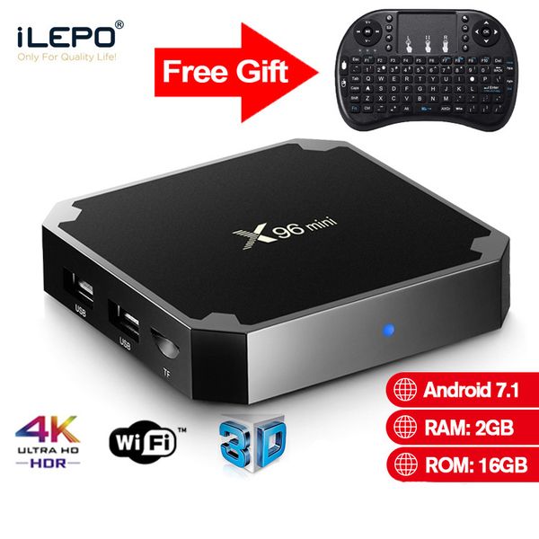 X96 mini Android TV Box 2G 16G S905W Quad Core 100M Lan 2.4G WiFi 4K Smart TV Box
X96 mini Android TV Box 2G 16G S905W Quad Core 100M Lan 2.4G WiFi 4K Smart TV Box