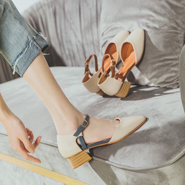 cinessd pu chunky heel summer sandals women shoes new fashion soft high heels student shoes woman sandals 2020 chaussures femme, Black
cinessd pu chunky heel summer sandals women shoes new fashion soft high heels student shoes woman sandals 2020 chaussures femme, Black