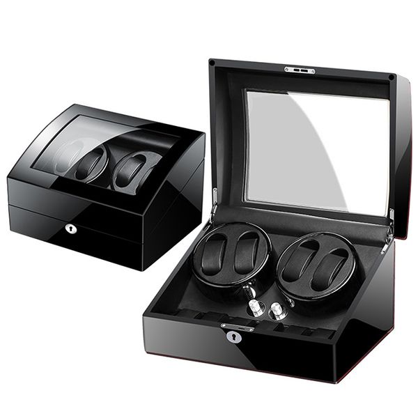 watch winder open motor sluxury automatic watch display box winders 2-3, 4-0, 4-6 wood leather box winder, Black;blue
watch winder open motor sluxury automatic watch display box winders 2-3, 4-0, 4-6 wood leather box winder, Black;blue